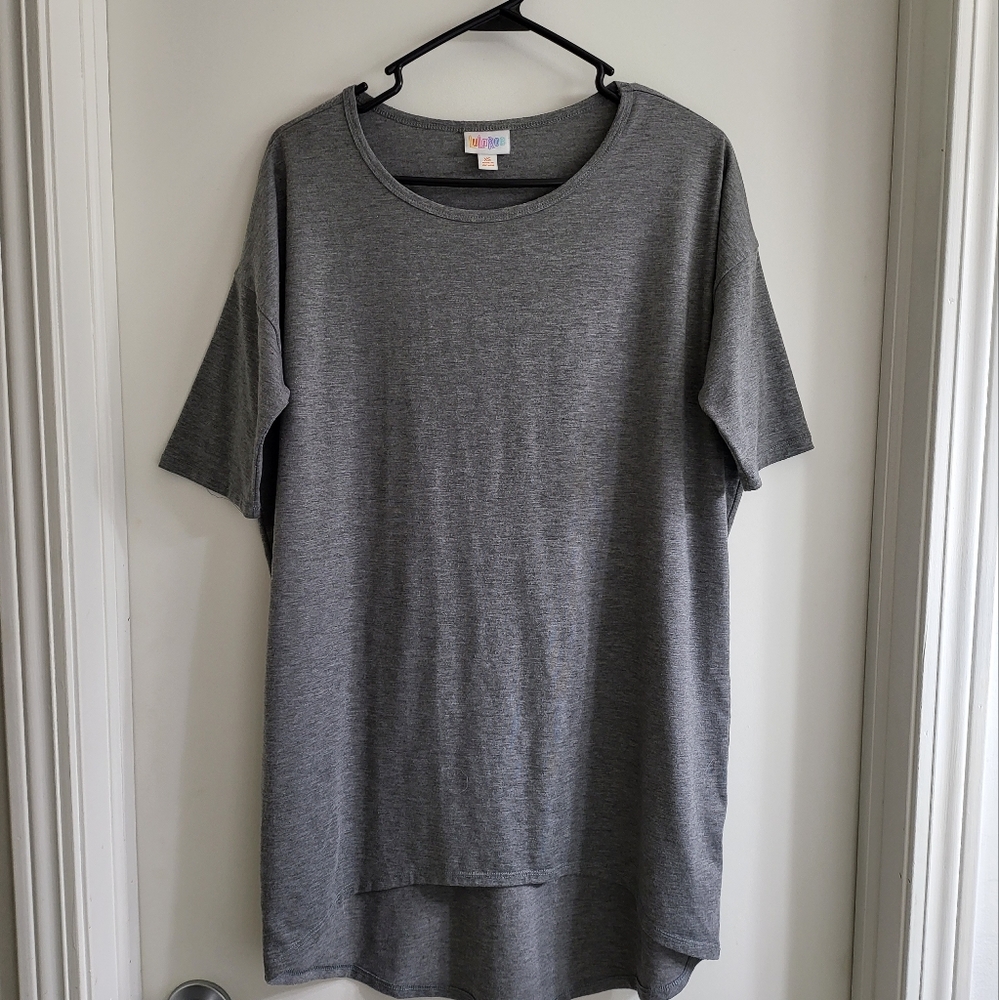 Lularoe Hi-low top xs grey